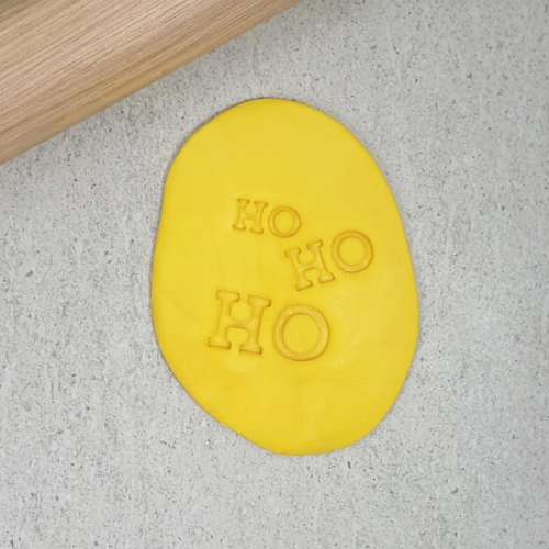 Cookie Stamp Embosser - Ho Ho Ho #3